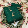 Black Jack 2 Cotton With Heavy Work Casual Wear Dress Material Collection